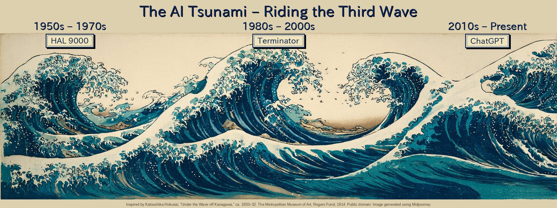 The AI Tsunami – Riding the Third Wave